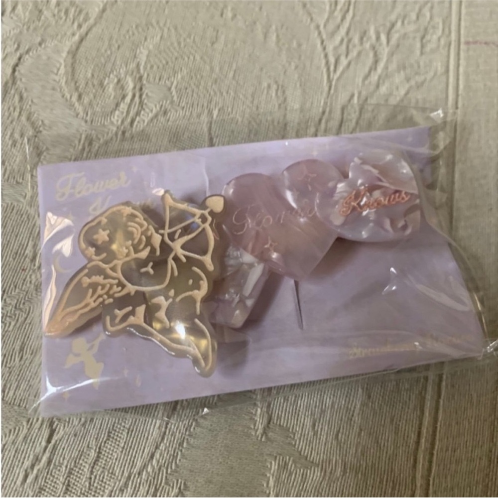 Flower Knows Hair Clips Barrette Bundle Trio NWT - Picture 11 of 15